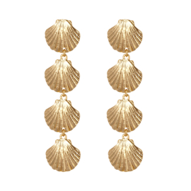 Gold Shells Earrings