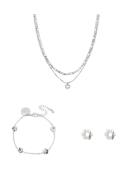 Flower SET of SILVER