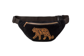 Bumbag - "LEOPARD" - Velvet Black