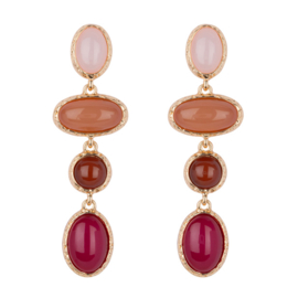Bo Earrings Red