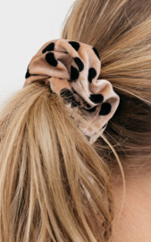 Scrunchie "DOTS" - Beige