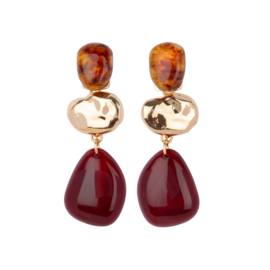 Liv Earrings tortoise