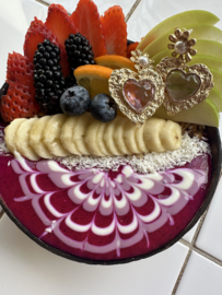 Celeste Heart Earrings – Lila Goud