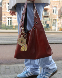 All The Luck In The World - Sleutelhanger Met Kraaltjes Lachende Zon