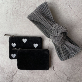 Glitter headband silver