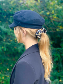 Scrunchie Velvet "ZEBRA"