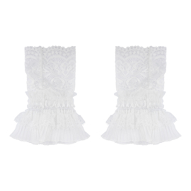 Jane Lace Mouwtje Wit