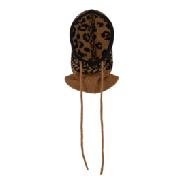 Dianne Balaclava camel black leo