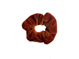 Scrunchie Velvet "UNI" - Rust