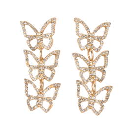 Bowie Butterfly gold Earings