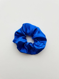 Scrunchie "MAT SATIN" - Cobalt