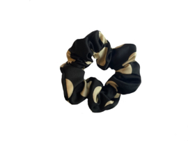 Scrunchie "DOTS" Black