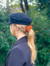 Scrunchie Velvet "UNI" - Rust