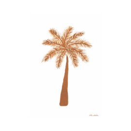 Palmtree A4 poster