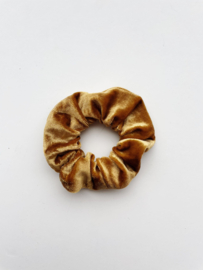 Fluffy "ribster" Velvet Scrunchie Beige