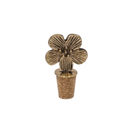 Flower bottle stopper