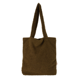 Teddy totebag- Dark green