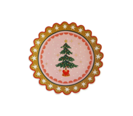 All the luck in the World - Serveerbord Kerstboom