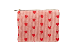 Etui "SPREAD LOVE" - Pink & Red - XXL