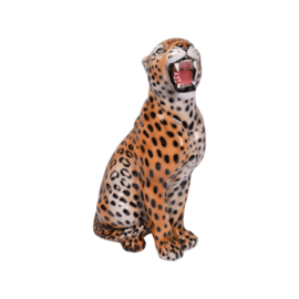 Ceramic leopard small
