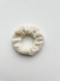 Teddy scrunchie - Off white