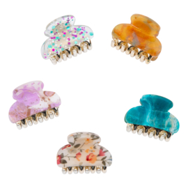 Hairclips 5 Pack - Disco