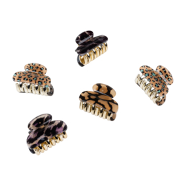 Hairclips 5 Pack - We love prints