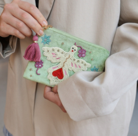 All The Luck In The World - Medium Etui met Kraaltjes - Geluksvogel