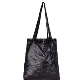 Pailletten TOTE bag- black
