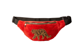 Bumbag  - ''LEOPARD'' - Velvet Rust