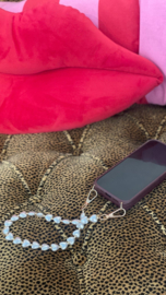 Lillys Pearls hearts Bag/ Phonecord