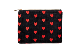 Etui "SPREAD LOVE" - Black & Red - XXL