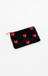 Etui "SPREAD LOVE" - Black & Red - XXS