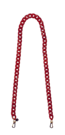 Marble Chain Bagbelt - Beige & Pink