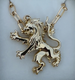 Gold Lion Charm