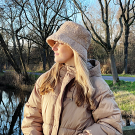 Teddy bucket hat - Beige