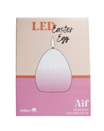 AIF LED Easter Egg Candle