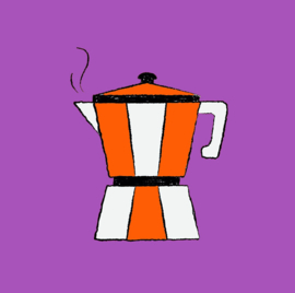 Forex tegeltje "Time for Coffee"
