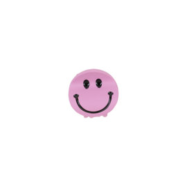 Hairclip - Smiley Purple