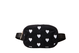 Beltbag "SPREAD LOVE" -  Black & White