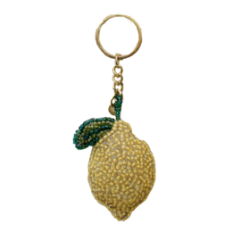 Beaded Lemon sleutelhanger