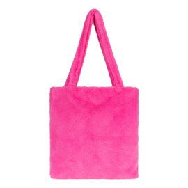 FAUX Fur totebag- Pink