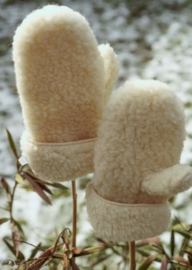 Wollen wantjes - Beige