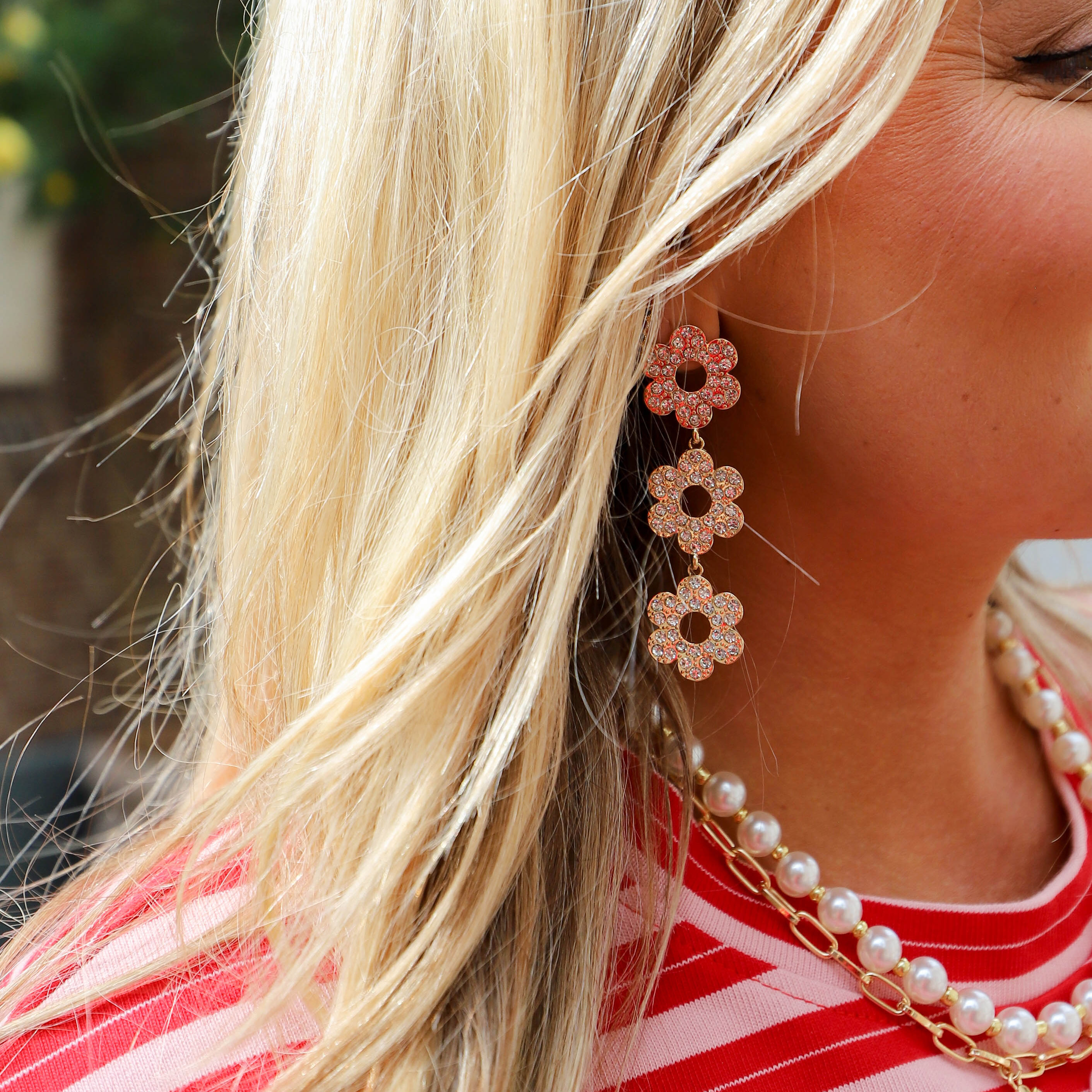 Daisy Diamond Earrings