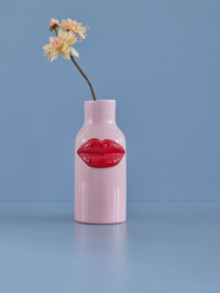 Rice - Groot Keramiek Vaas - Roze