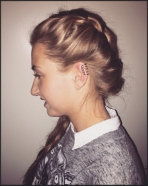 "FAKE it till you make IT" Ear-cuff