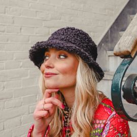 Teddy bucket hat - Black