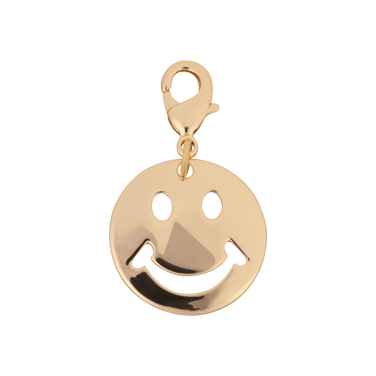 Golden Smile Charm