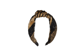 PARTY Everyday HEADBAND- Black & Gold