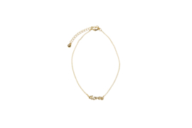 Love Anklet - Gold